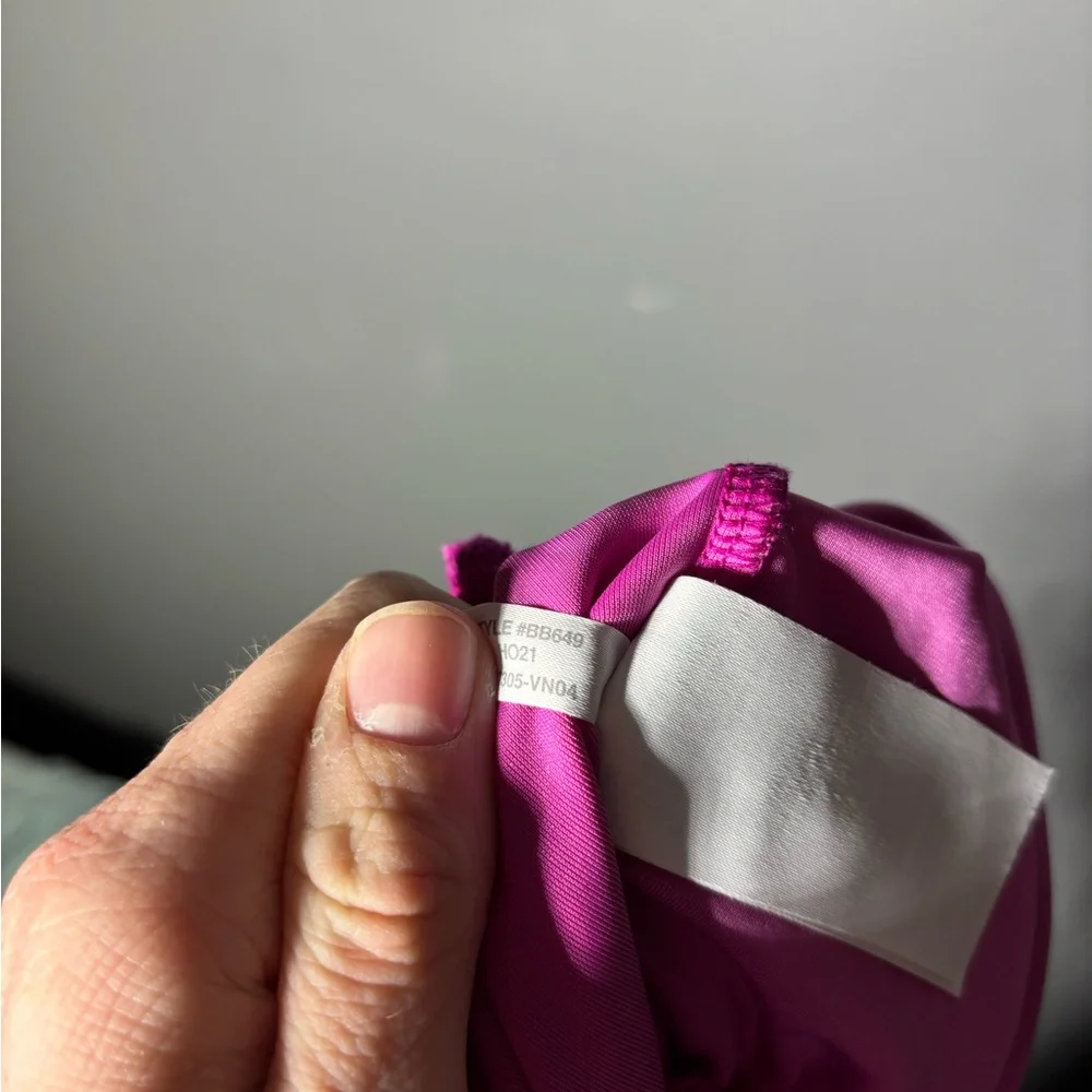 Crewcuts Velvet Jumpsuit in Brilliant Berry Girls Size 14 - Picture 5 of 5